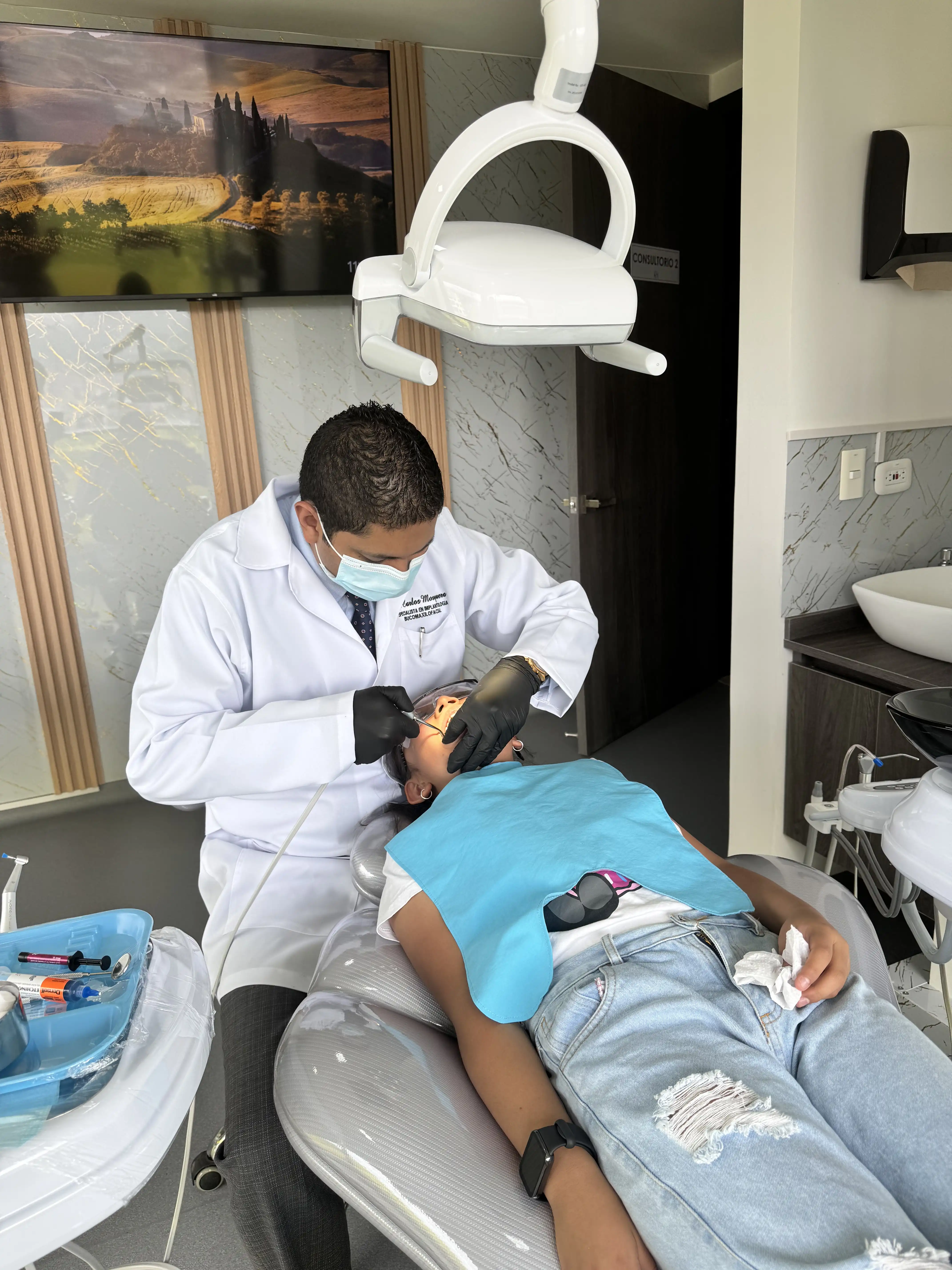 Recepción de la clínica Odontología 1501